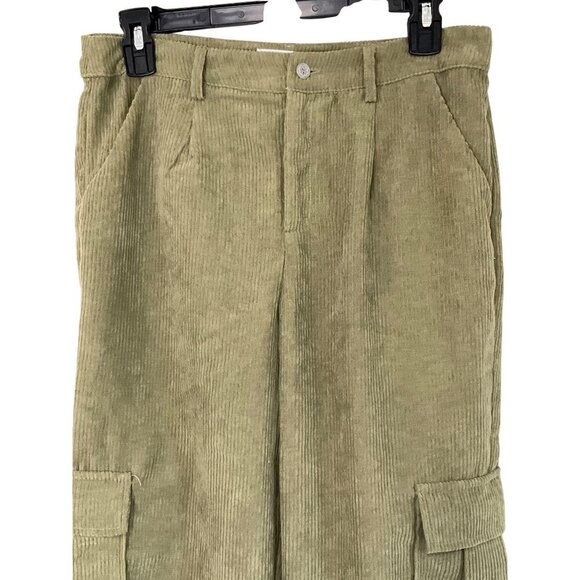 superdown Willow Cargo Pants in Army Green Small New Womens Corduroy Trousers - Picture 6 of 13